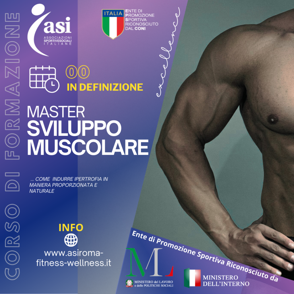 sviluppo muscolare, ipertrofia master